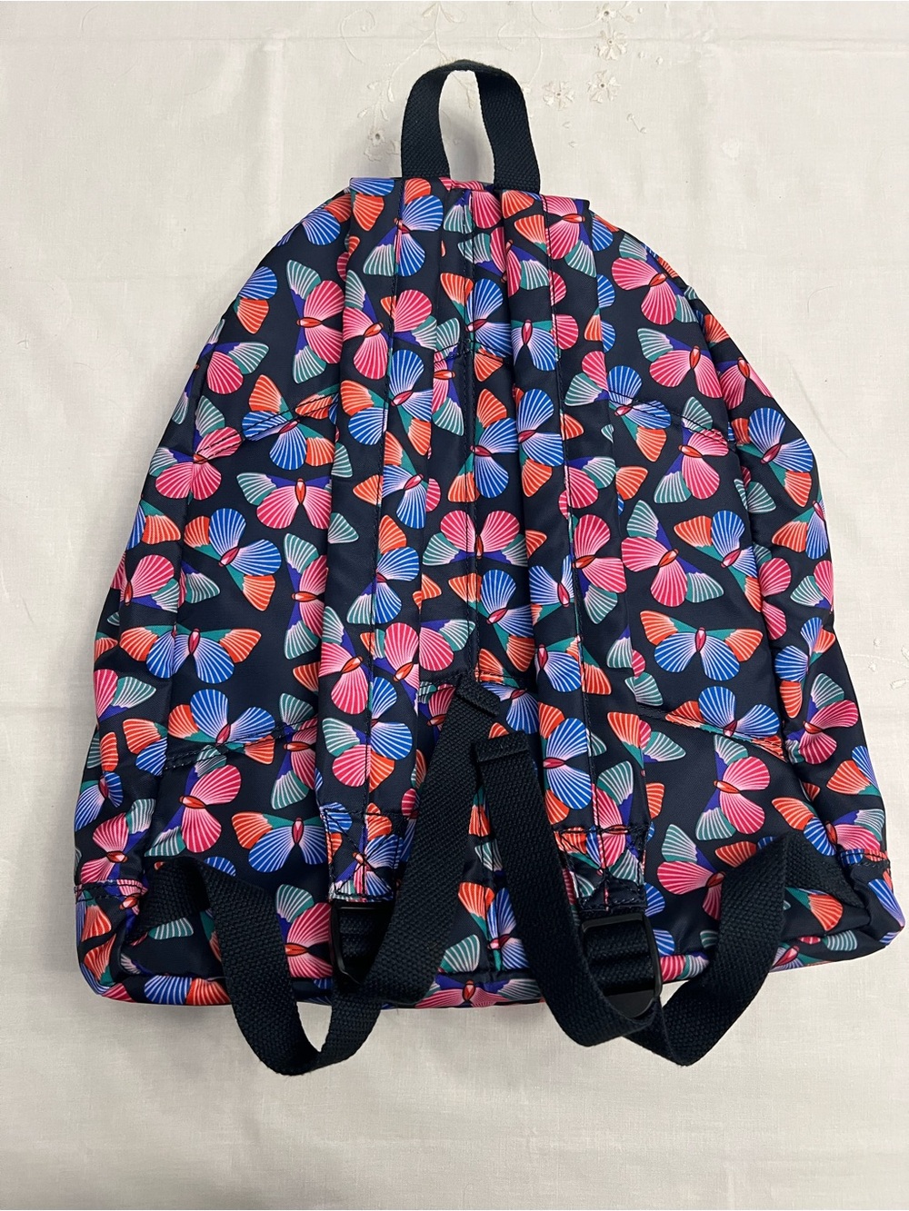Kipling Multicolor Butterfly School Backpack - Picture 2 of 13